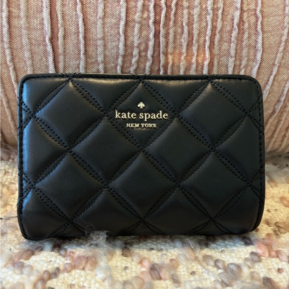 kate spade Handbags - Kate Spade Quilted Black wallet